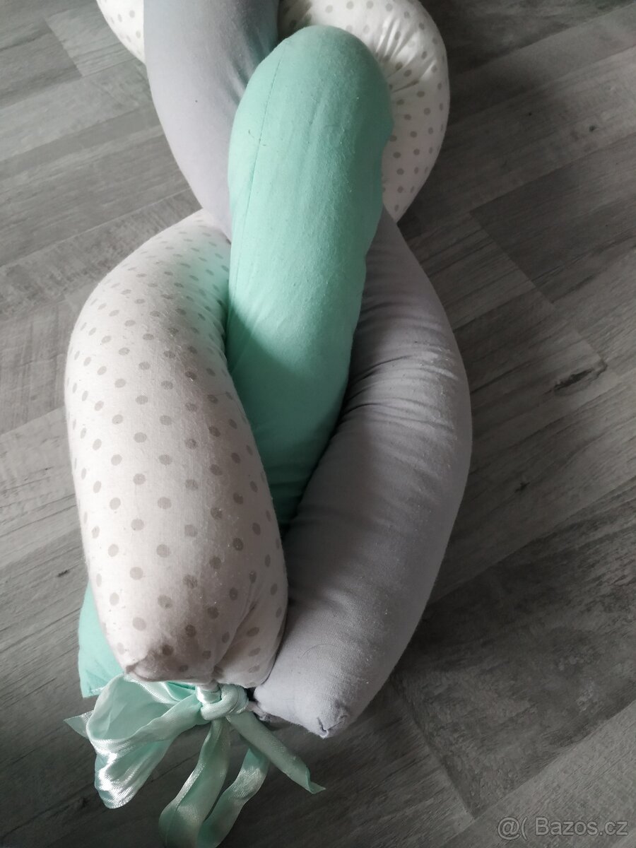 Pletený mantinel - 2m - 6