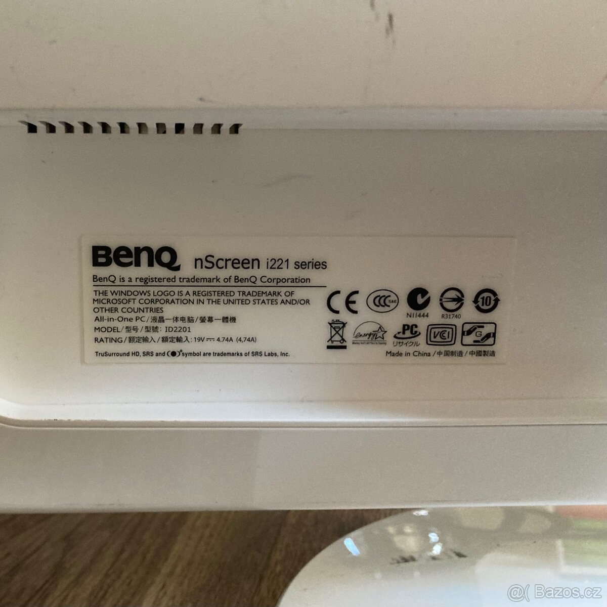 All-in-One PC BenQ nScreen i221 (Full HD) – funkční - 6