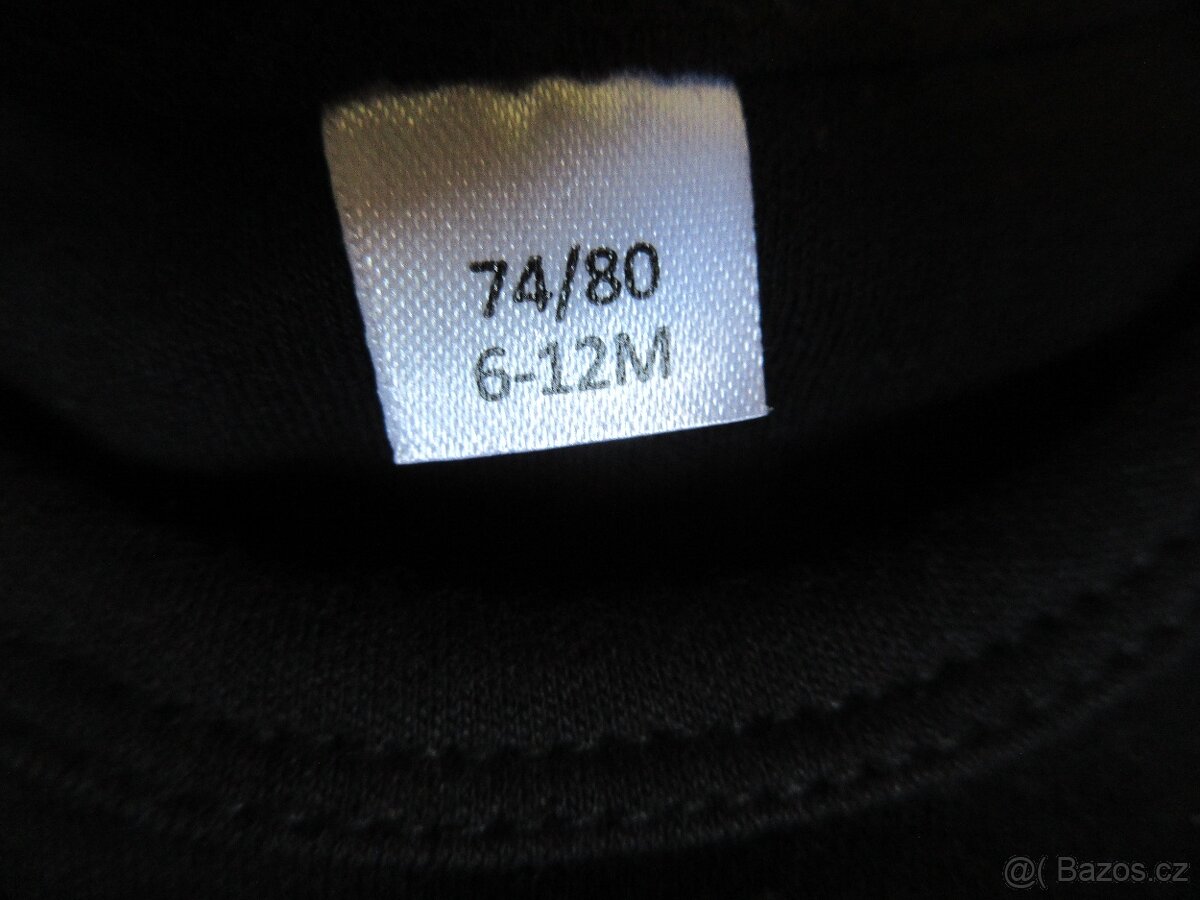 Kojenecké body vel. 50/56, 53/56,62/68,74/80. - 6