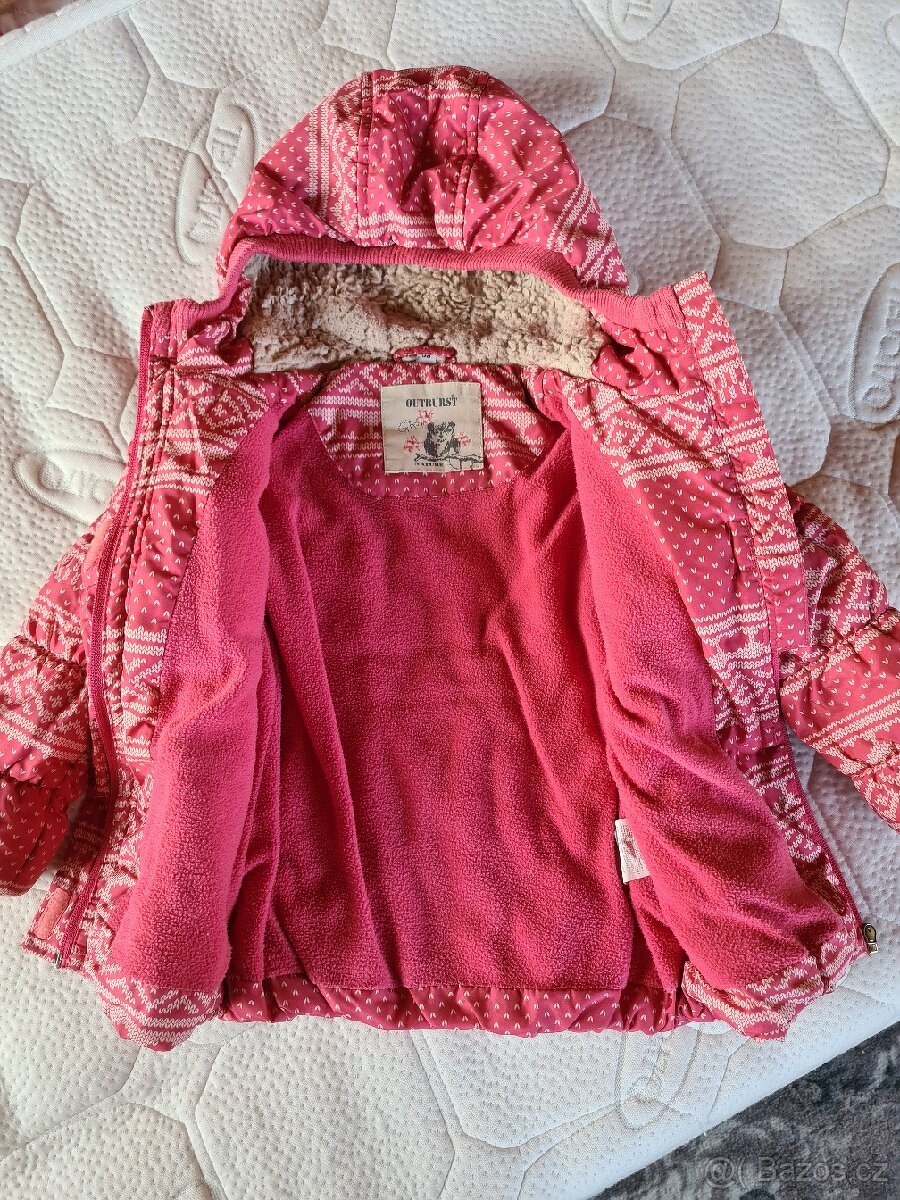 Dětské bundičky vel.80, 98, 104 - 6