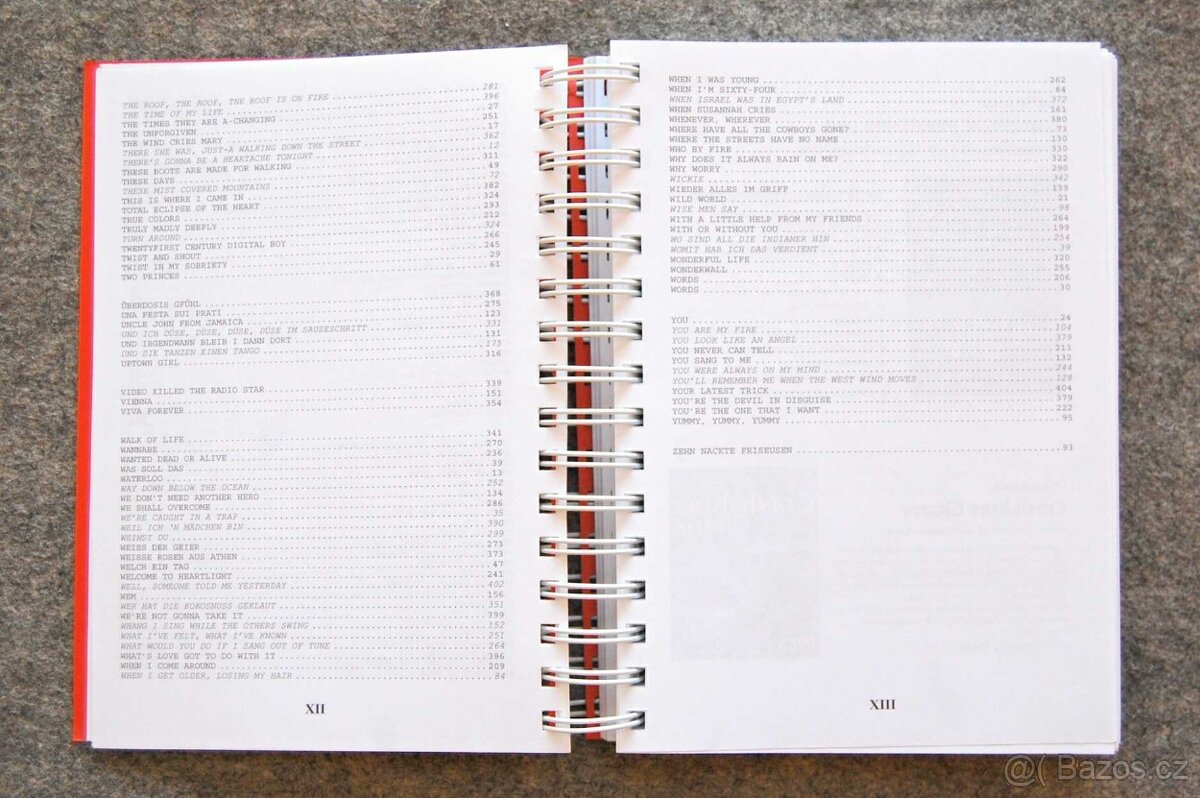 Das Ding 2 - veliký zpěvník 400 známých písniček pro kytaru - 6
