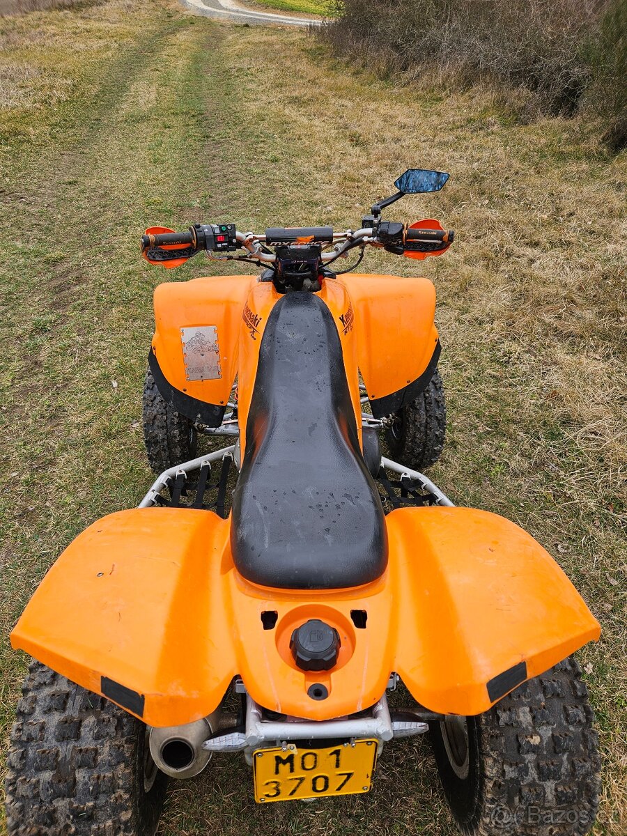 Kawasaki KFX 700 žlutá SPZ - 6