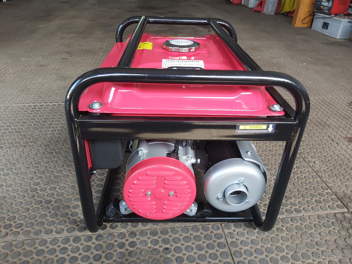 NOVÁ POZOR Elektrocentrála - generátor 3kw.... - 6