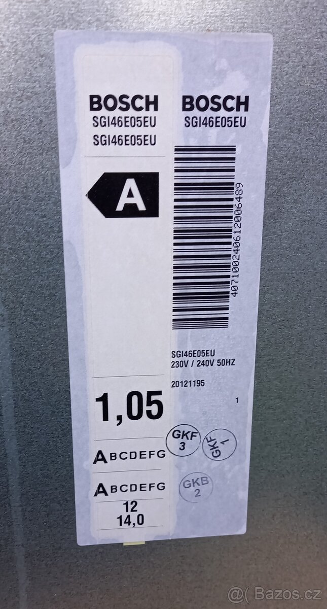 Myčka nádobí Bosch, model SGI 46E05 EU - 6