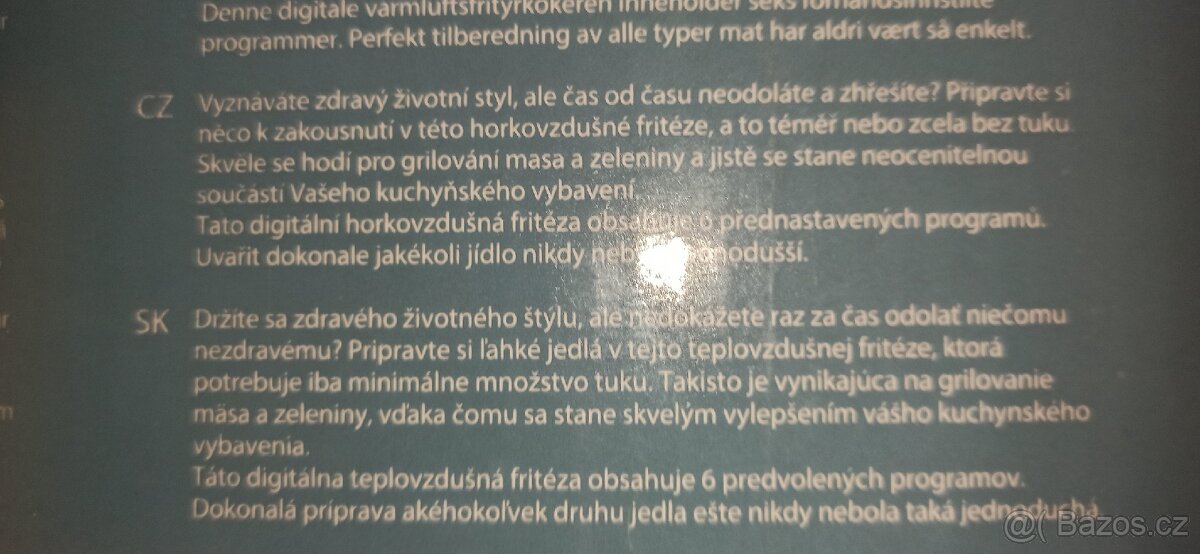 Horkovzdušná fritéza - 6