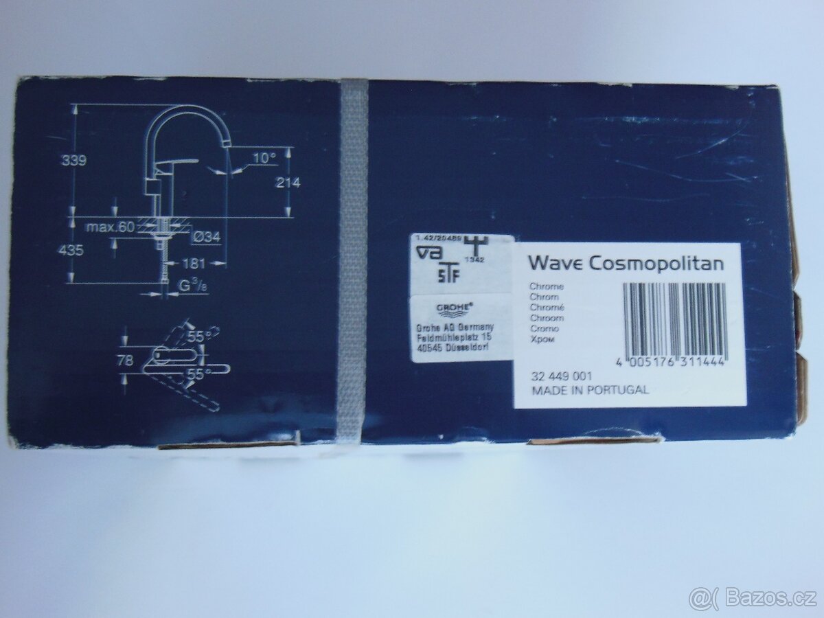 Prodám dřezovou baterii GROHE Wave Cosmopolitan - 6