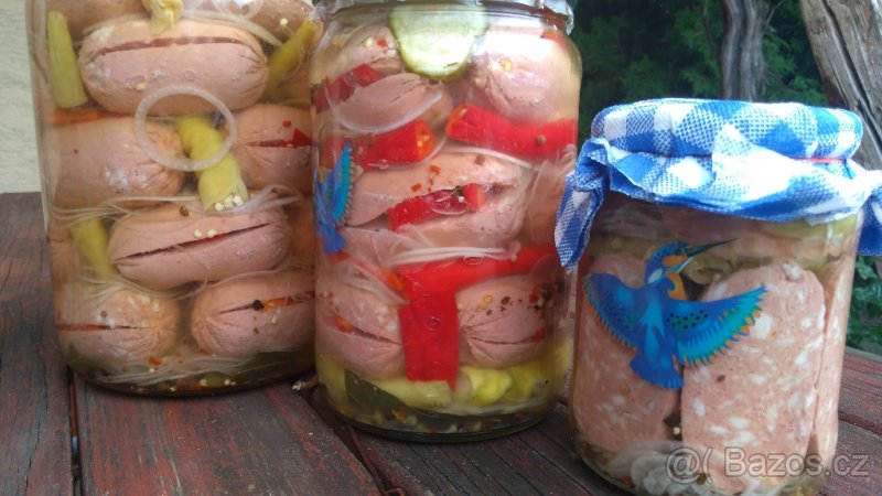 prodej potravinářské výroby, nakládané špekáčky, delikatesa - 6