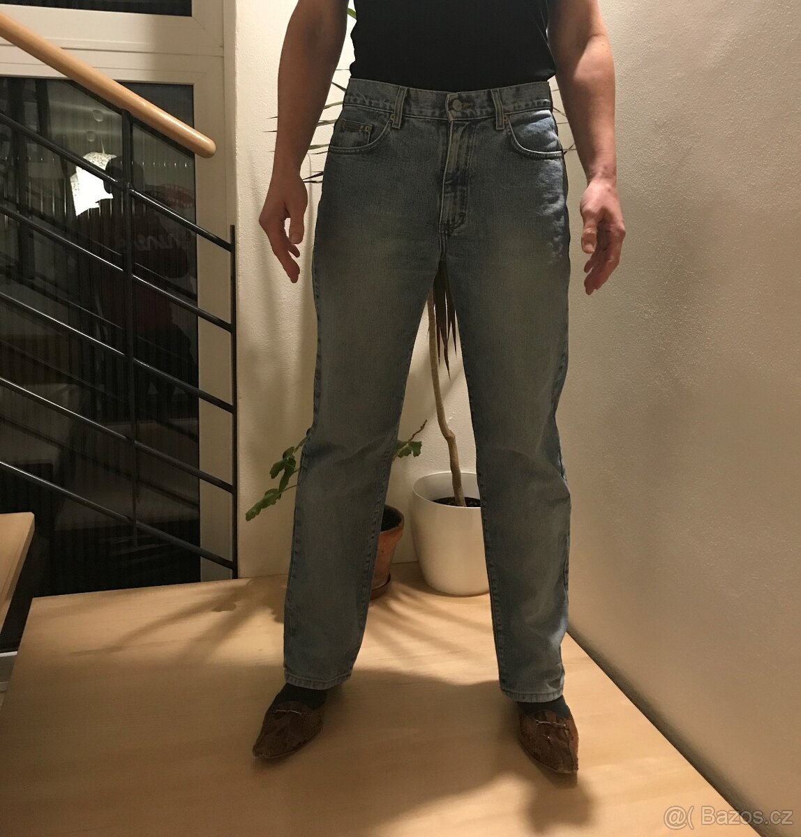 Džíny Calvin Klein - vyšší pas, mom jeans - 6