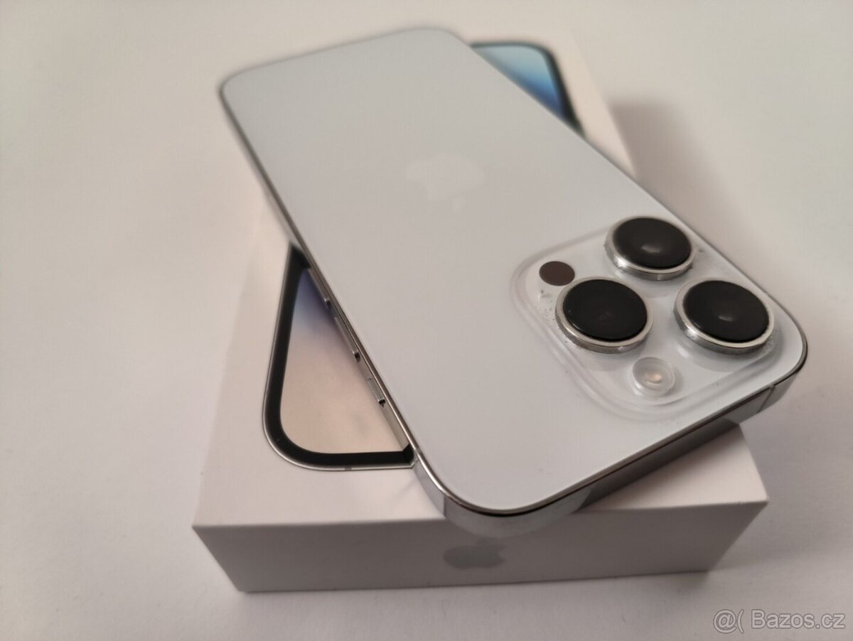 apple iphone 14 PRO 256gb Silver/ Batéria 84% - 6