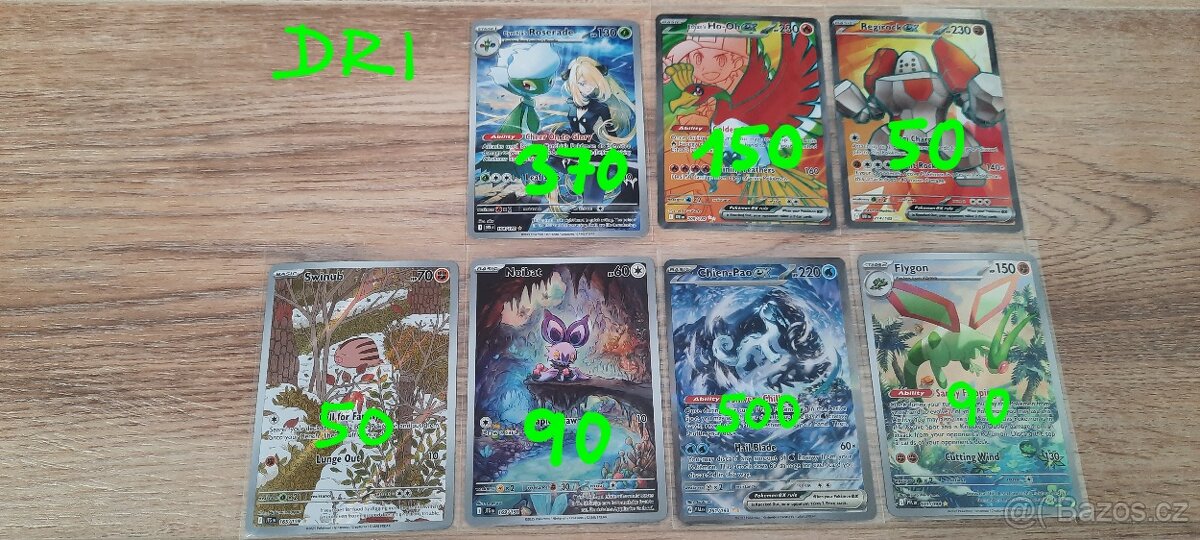 Pokémon karty hity + EX - 6