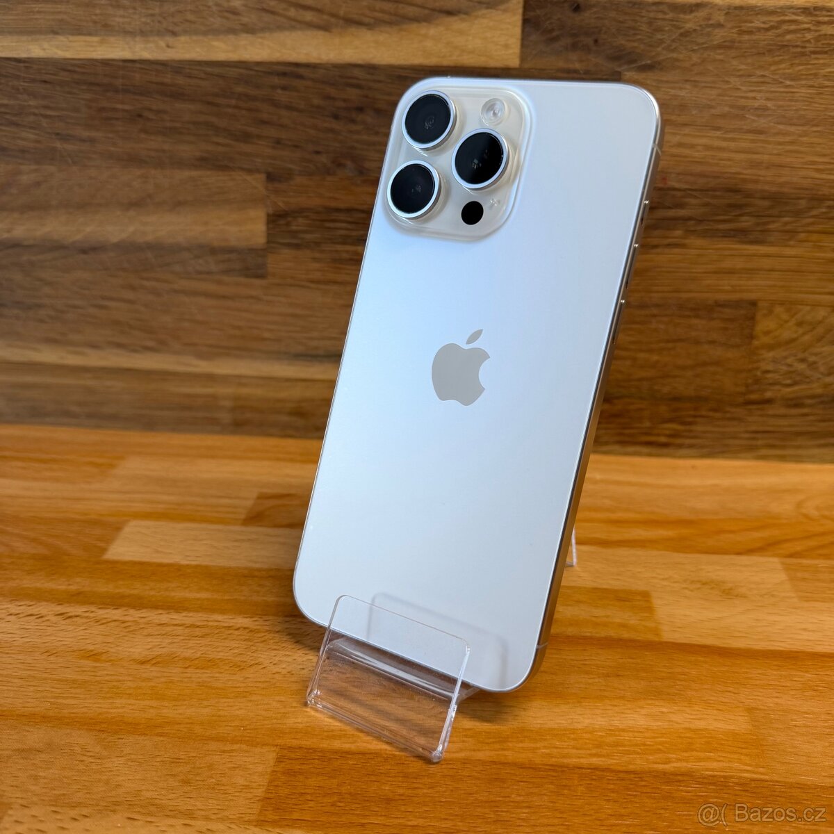 IPhone 15 Pro Max 256GB, bílý Titan, eSIM (rok záruka) - 6
