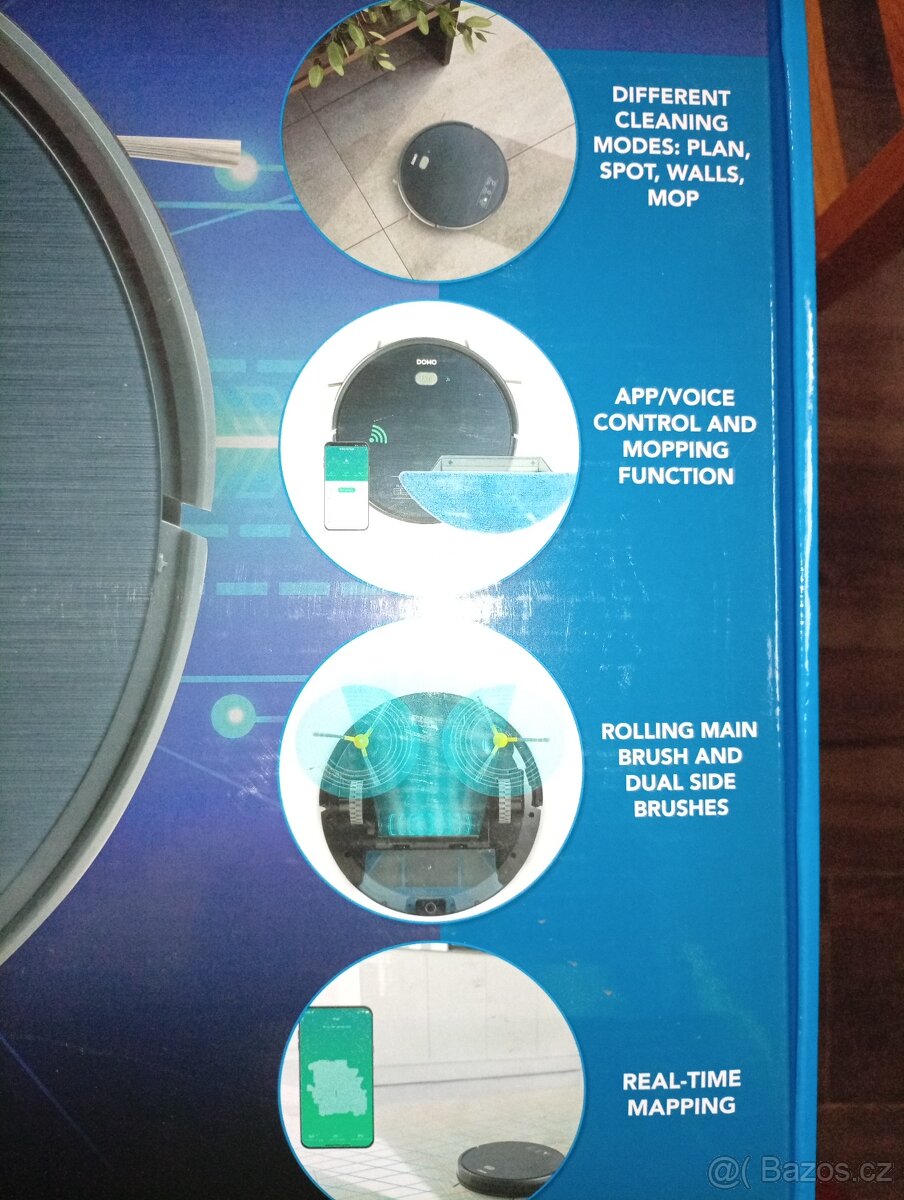 Domo robotický vysavač 2,5 roků záruka - 6