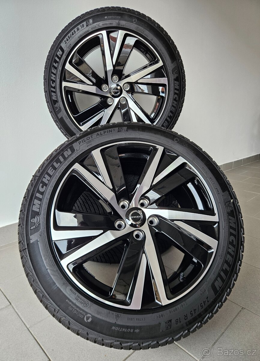 Orig. Volvo V90/S90 Zimní 245/45/18 - Zánovní - 6