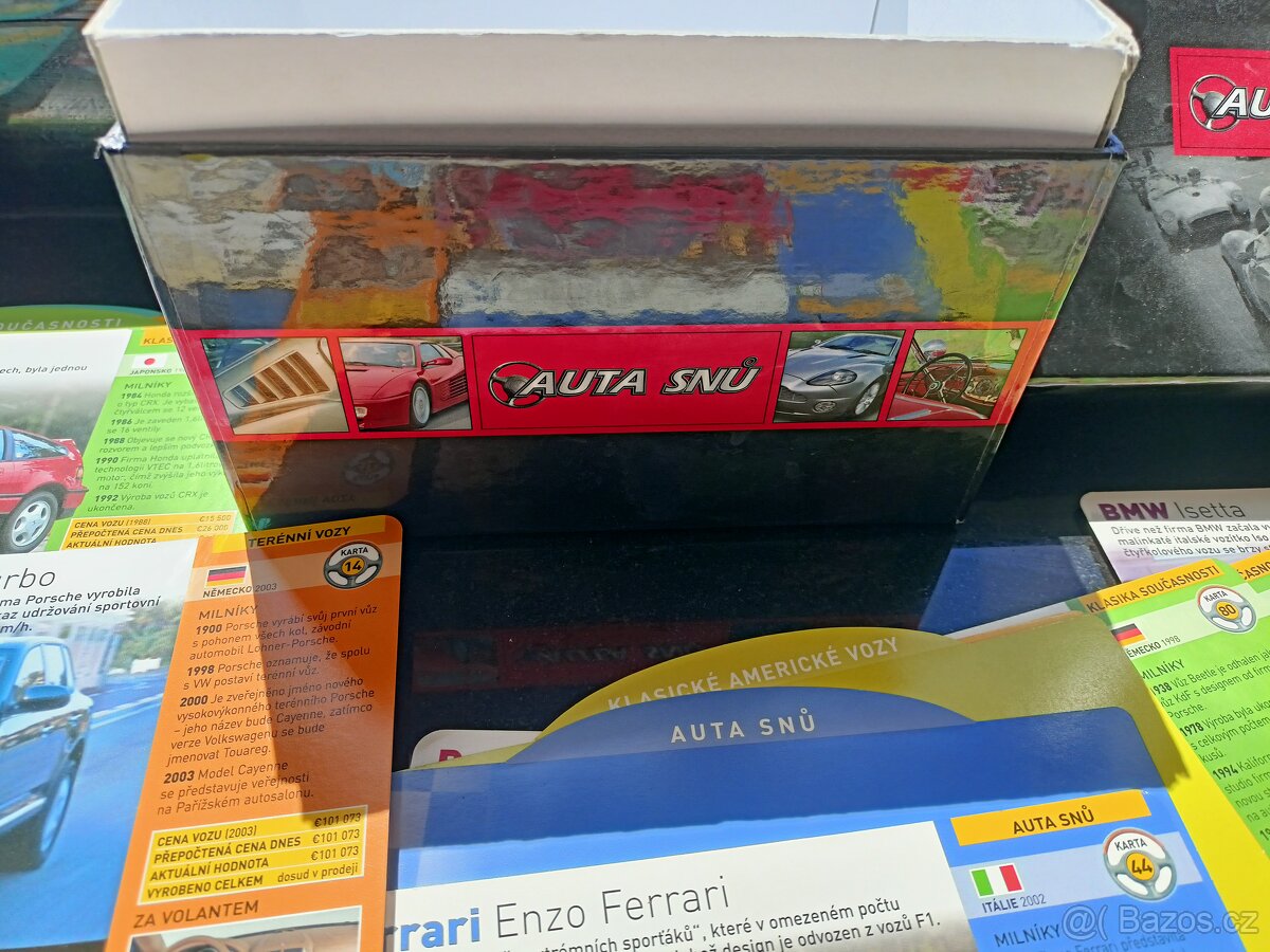 Auta snů karty prodej - 6