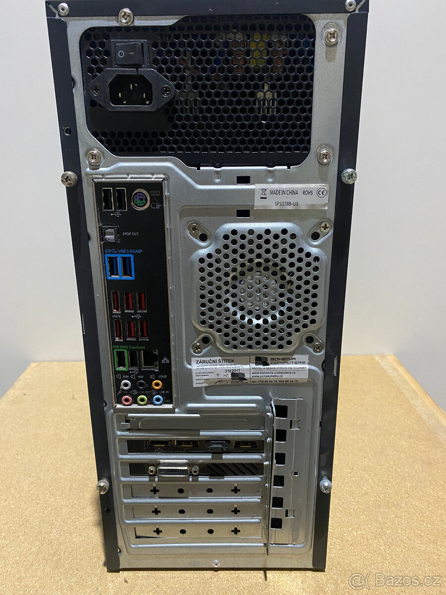 Stolní pc - AMD 6-ti jádro, 16gb ram, RX580 8gb - 6