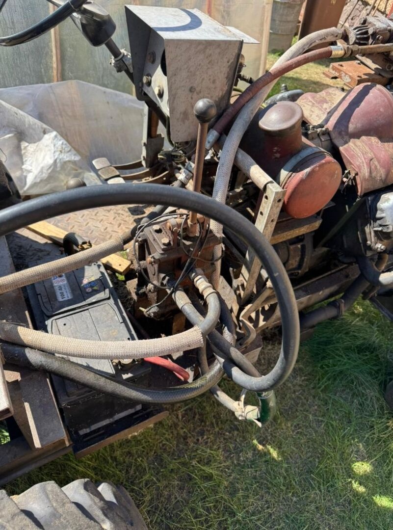 Domácí traktor vlastní výroby - 6