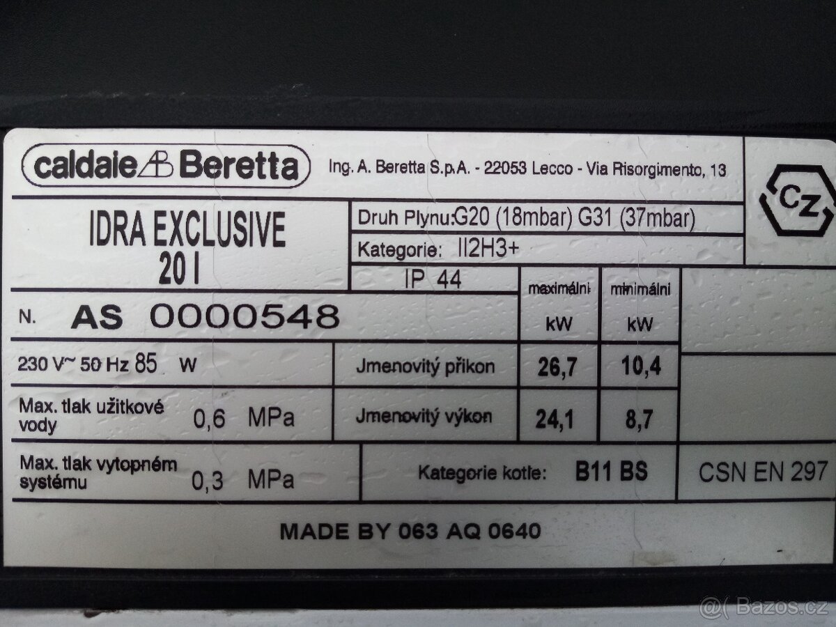 BERETTA IDRA EXCLUSIVE 20 I a 20 S - 6