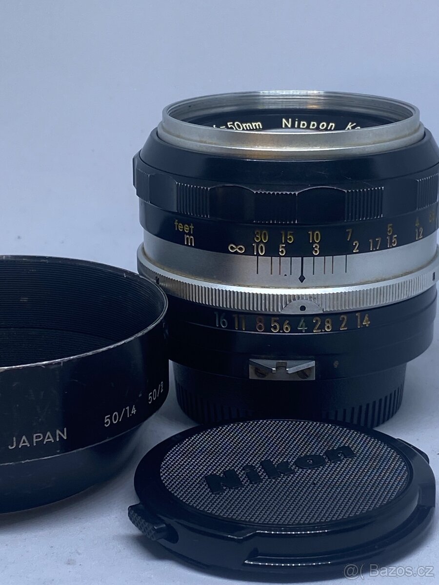 📸 Prodám objektiv Nikkor-S Auto 50mm f/1.4 Nippon Kogaku 📸 - 6