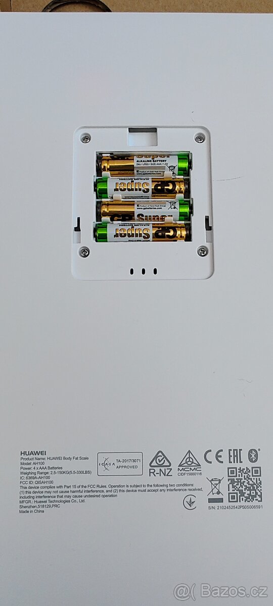 Chytrá váha Huawei AH100 - jako NOVÉ - 6