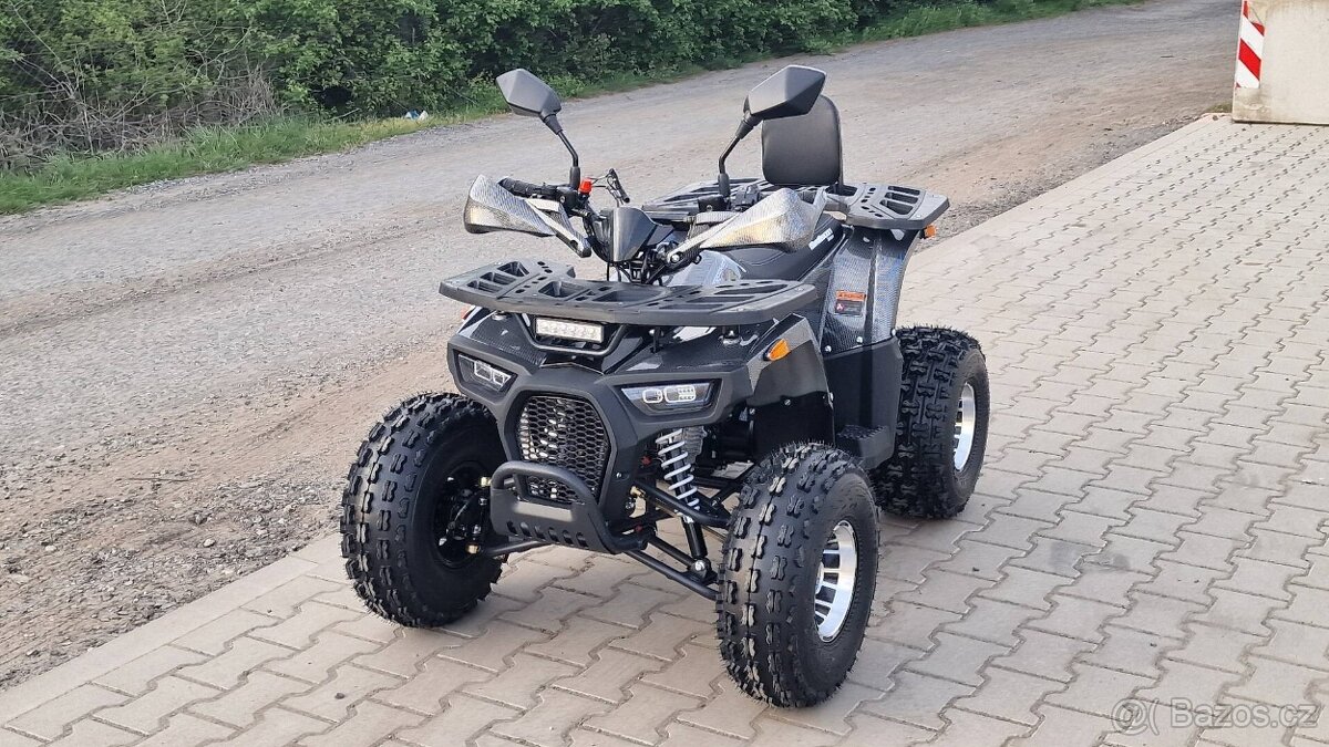 Dětská čtyřtaktní čtyřkolka ATV Hunter II 125ccm Delux - 6