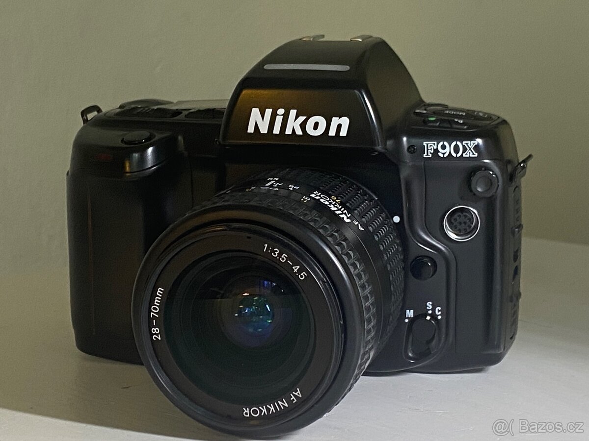Nikon F90X + AF Nikkor 28–70mm f/3,5–4,5 – plně funkční set - 6