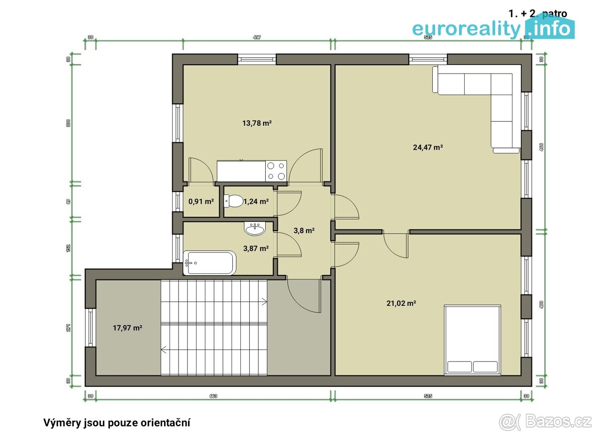 Prodej činžovního domu, 267 m2, Kraslice - 6