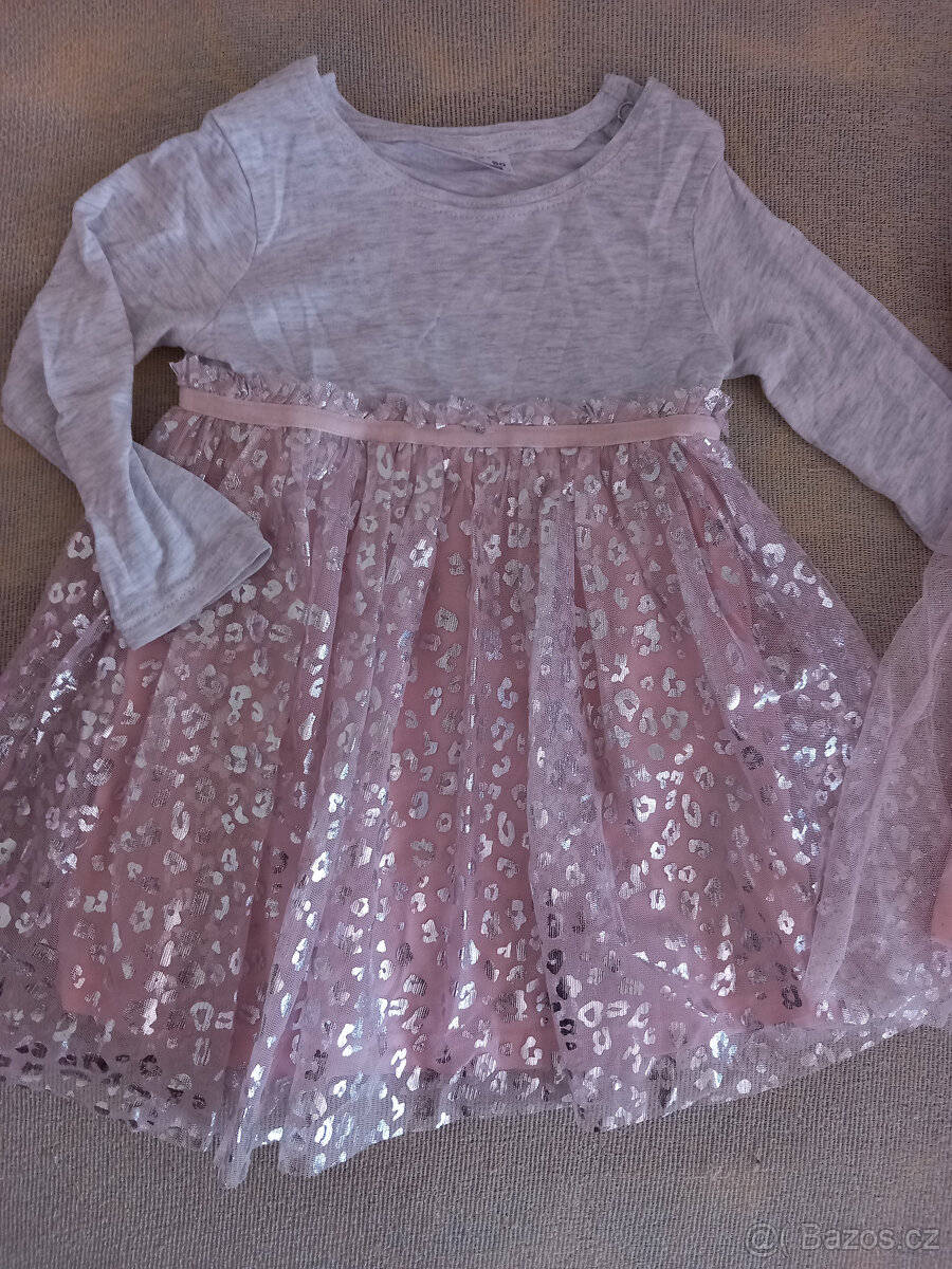 3x pěkné šatičky, velikost 80 - 6