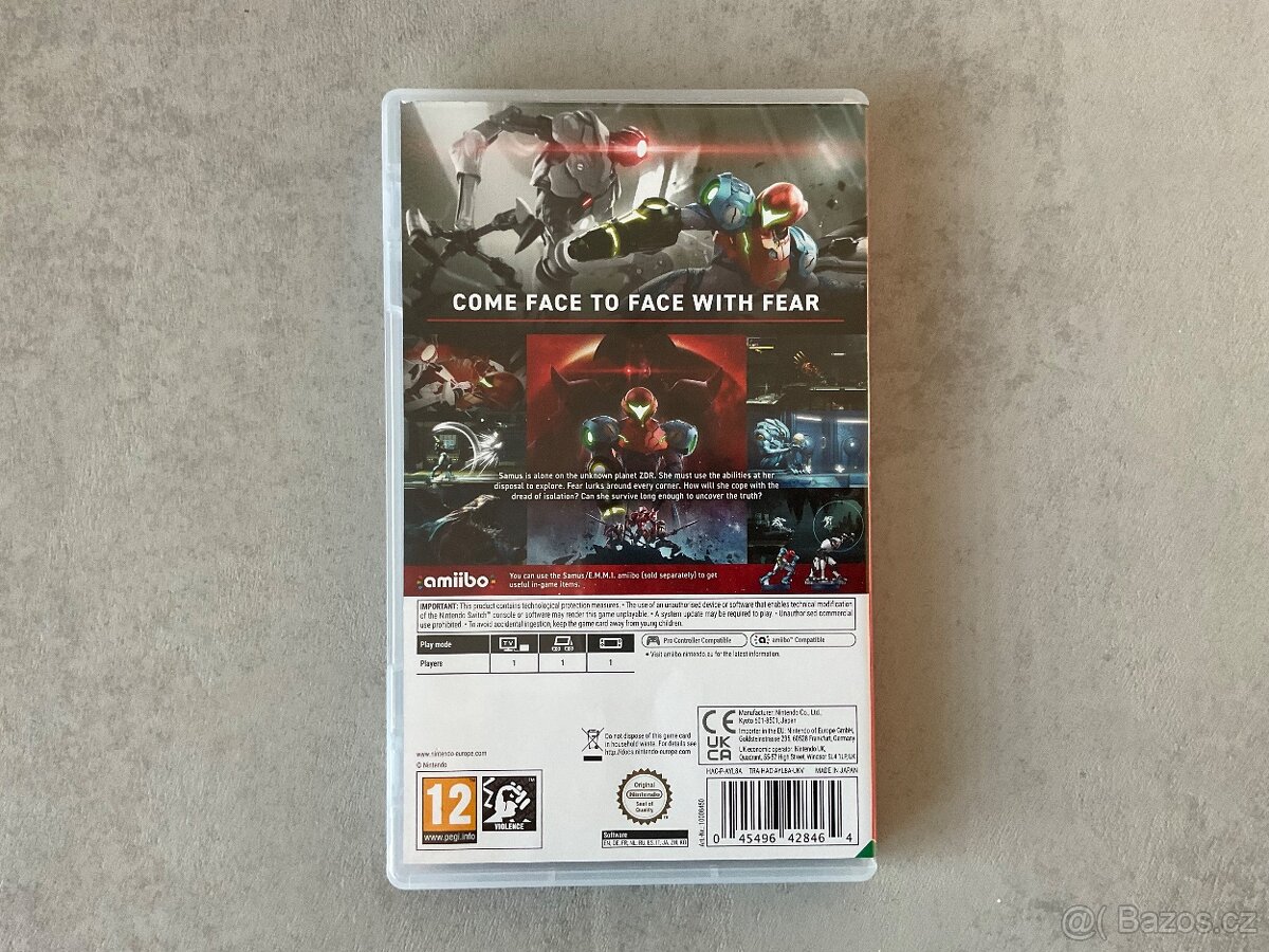Nintendo Switch Metroid Dread + Amiibo - 6