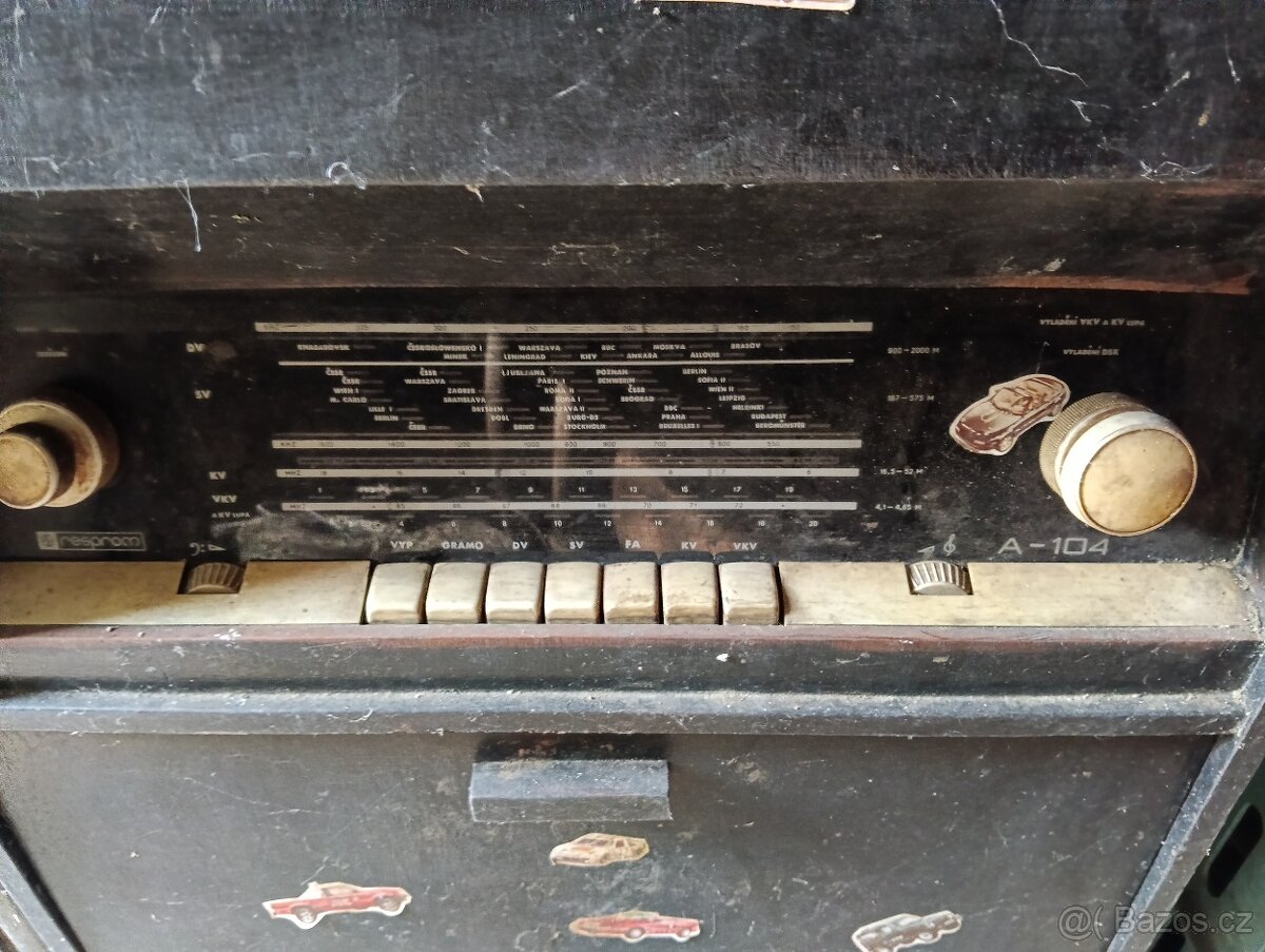 Jukebox retro dobový na dekoraci - 6