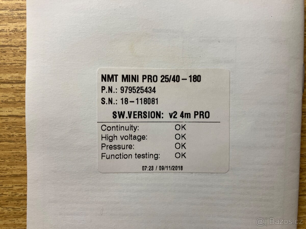 Oběhové čerpadlo NMT MINI PRO 25/40 - 180 - 6