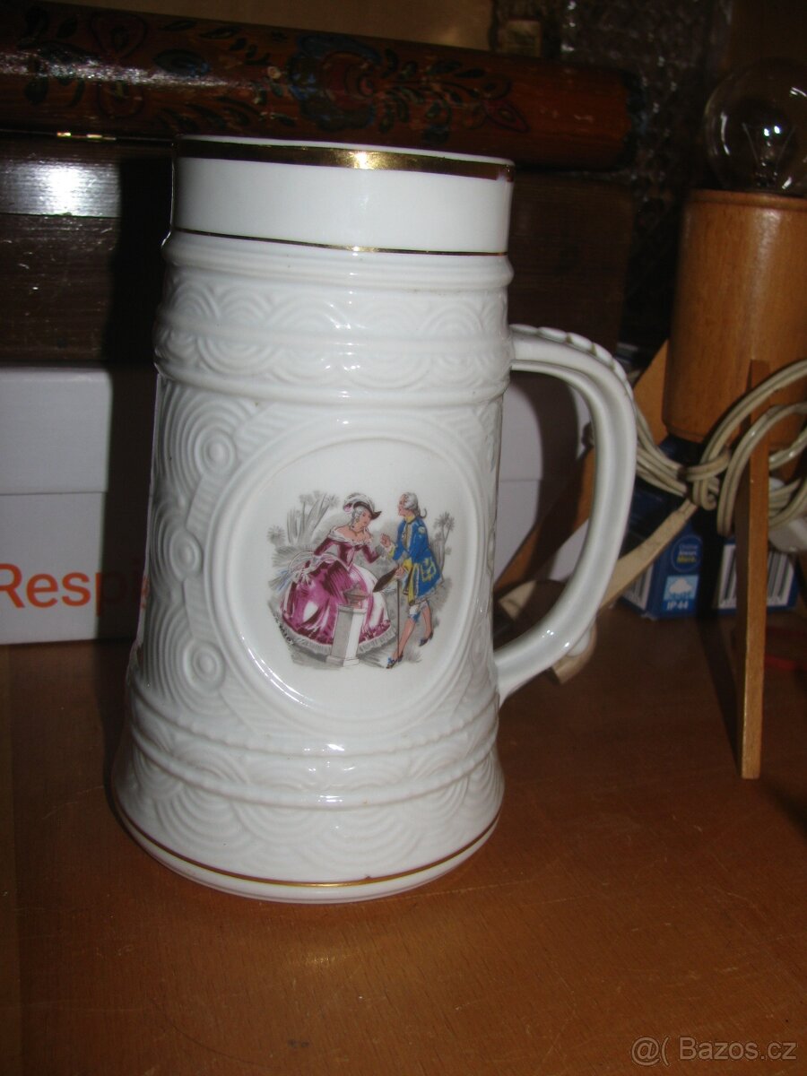 porcelánová soška, porcelán - 6