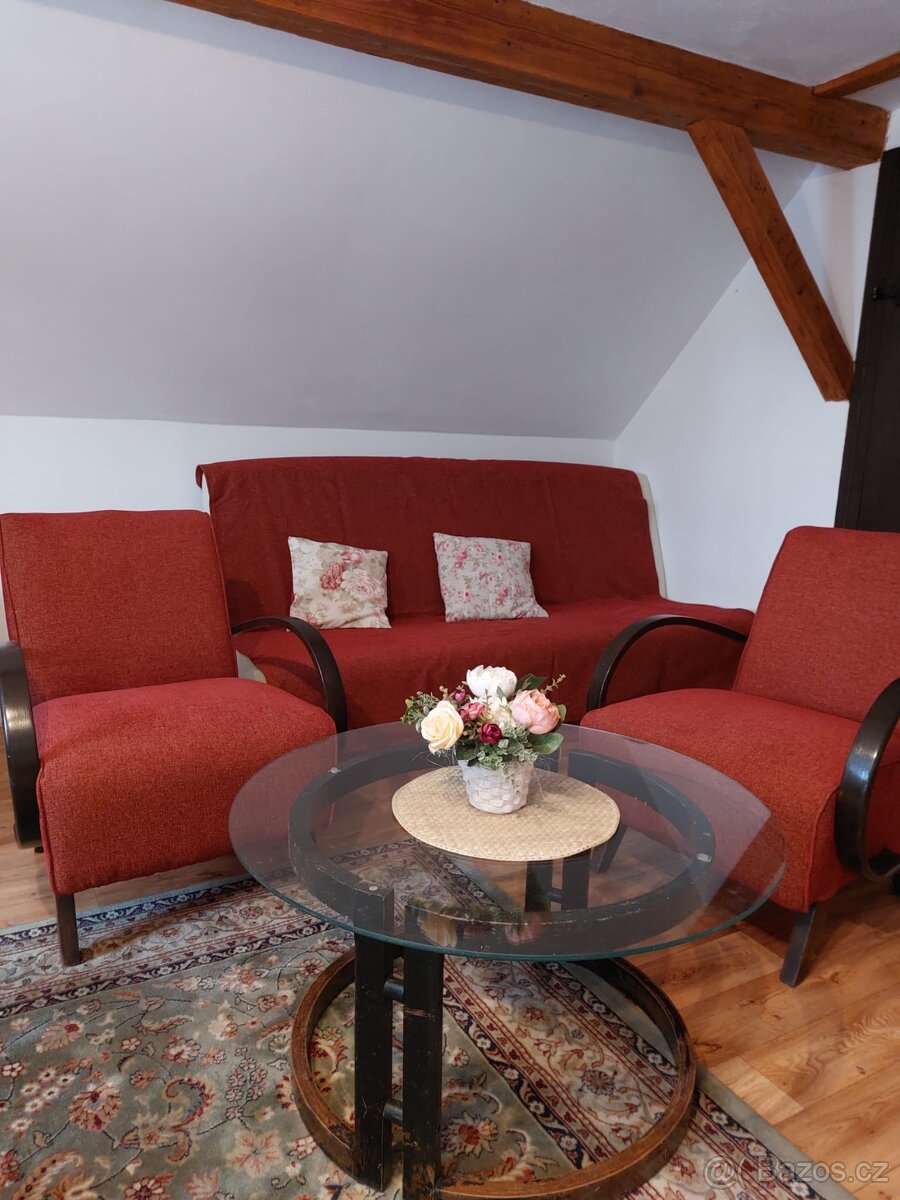 Set - dvě křesla + stolek - 6