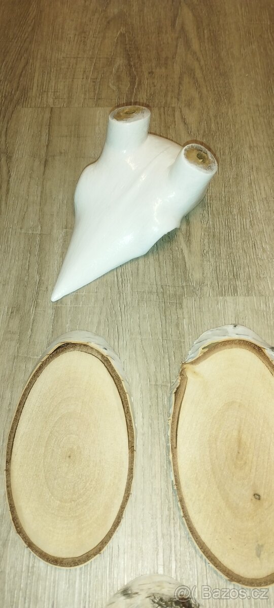 Podložky pod srnčí paroží+lebka na jelení shozy - 6