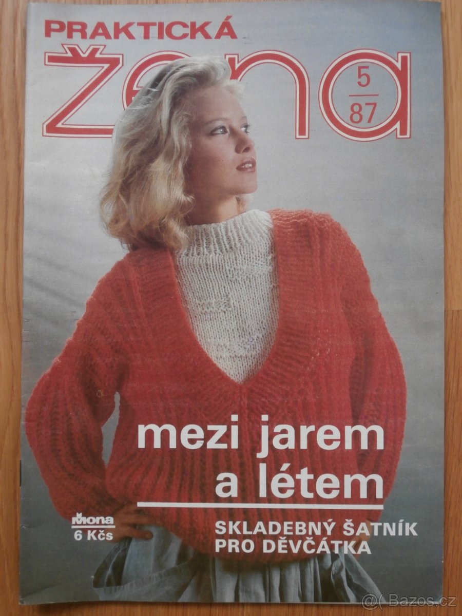 8 x módní časopis PRAKTICKÁ ŽENA. 1987 - 6