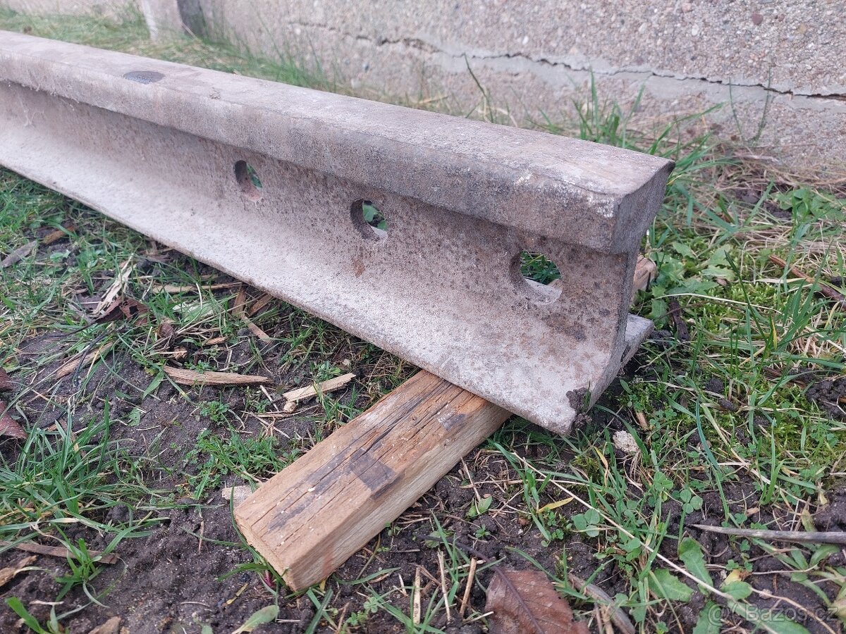 Ocelový "I" profil dl. 2,2m - vhodné pro překlad - 6