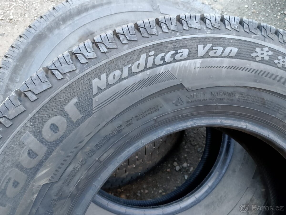 225/75/16c 121/120r Matador - zimní pneu 4ks dodávkové - 6