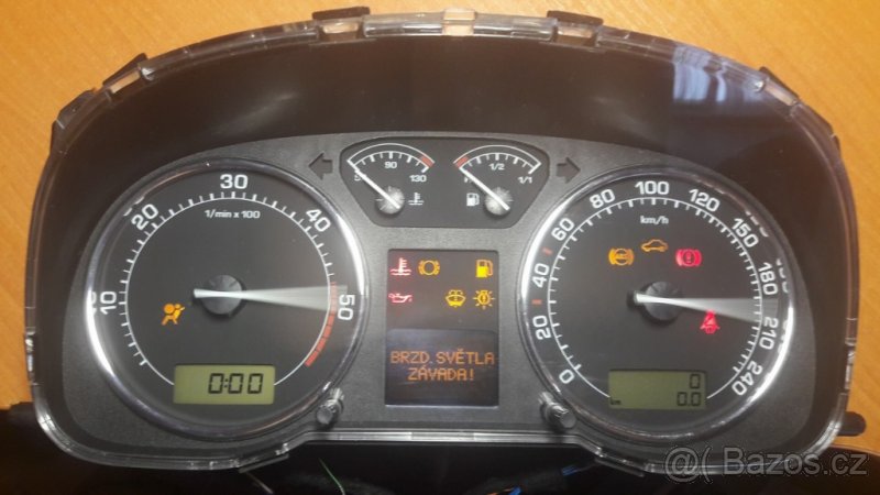 Budíky polodot Octavia 1 L&K, 1U0920821K, CAN, STAGING - 6