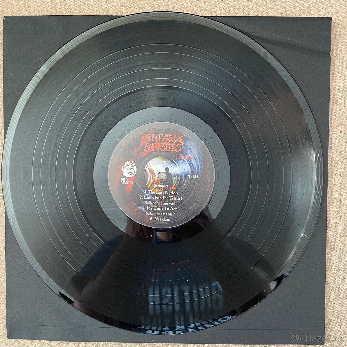 Mentally Parasites ...to live vinyl nový - 6