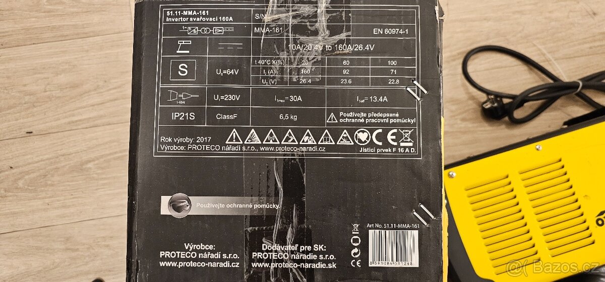 Svářečka invertorová Proteco - 6