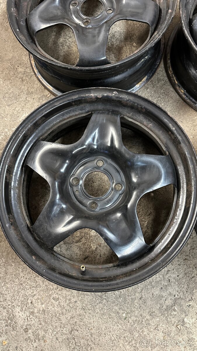 4x100 r16 6j ET40 Dacia, Renault + senzory tlaku - 6