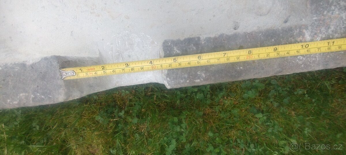 pískovec, odtokový žlab - 6