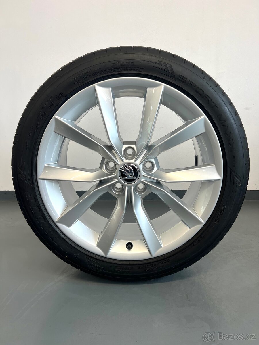 ☀️ Letní Alu kola Modus, Škoda Superb 3, 5x112 r18 - 6