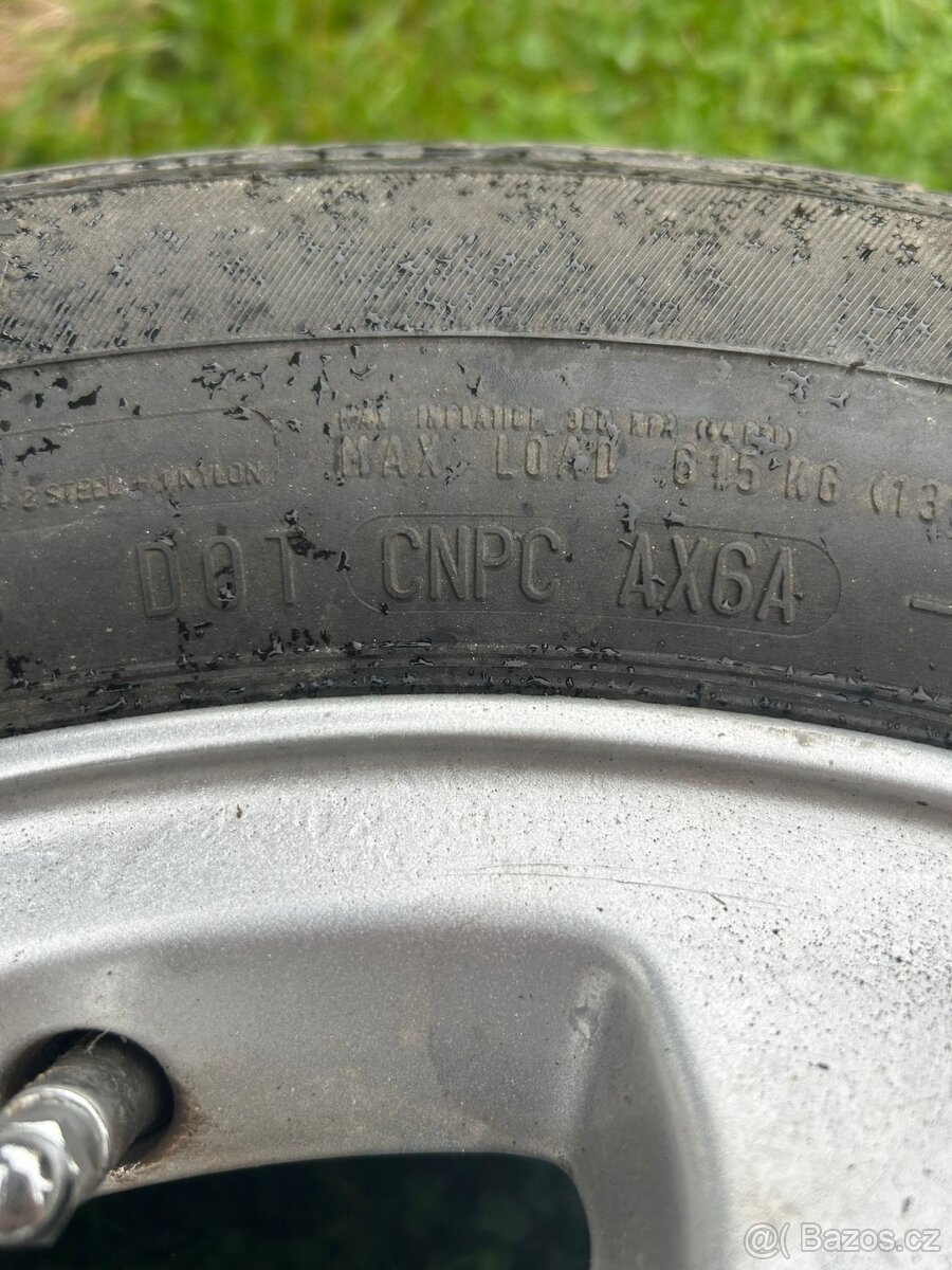 Sada ALU kol 5x110 R15 - 6