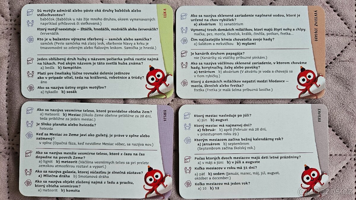 Moje 1. kvízy - svet okolo nás - hra od 6+ (Albi, slovensky) - 6
