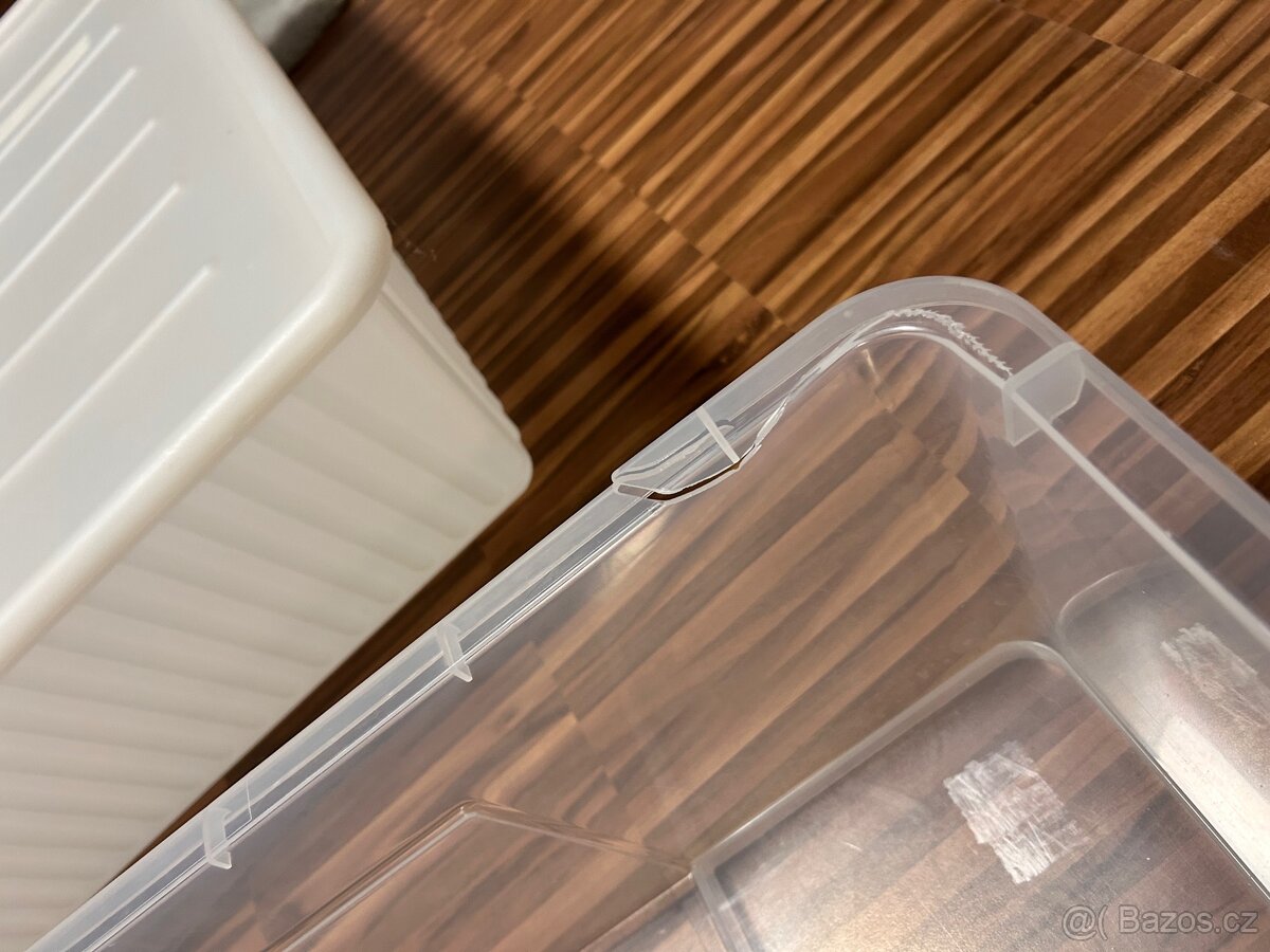 plastové úložné boxy IKEA - 6