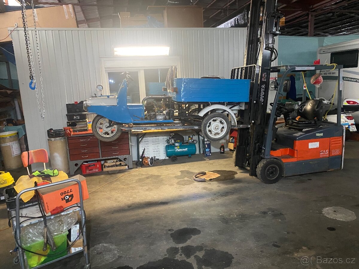 VZV TOYOTA 1,6 t , + BTV bobek s mech úchopy posuv - 6