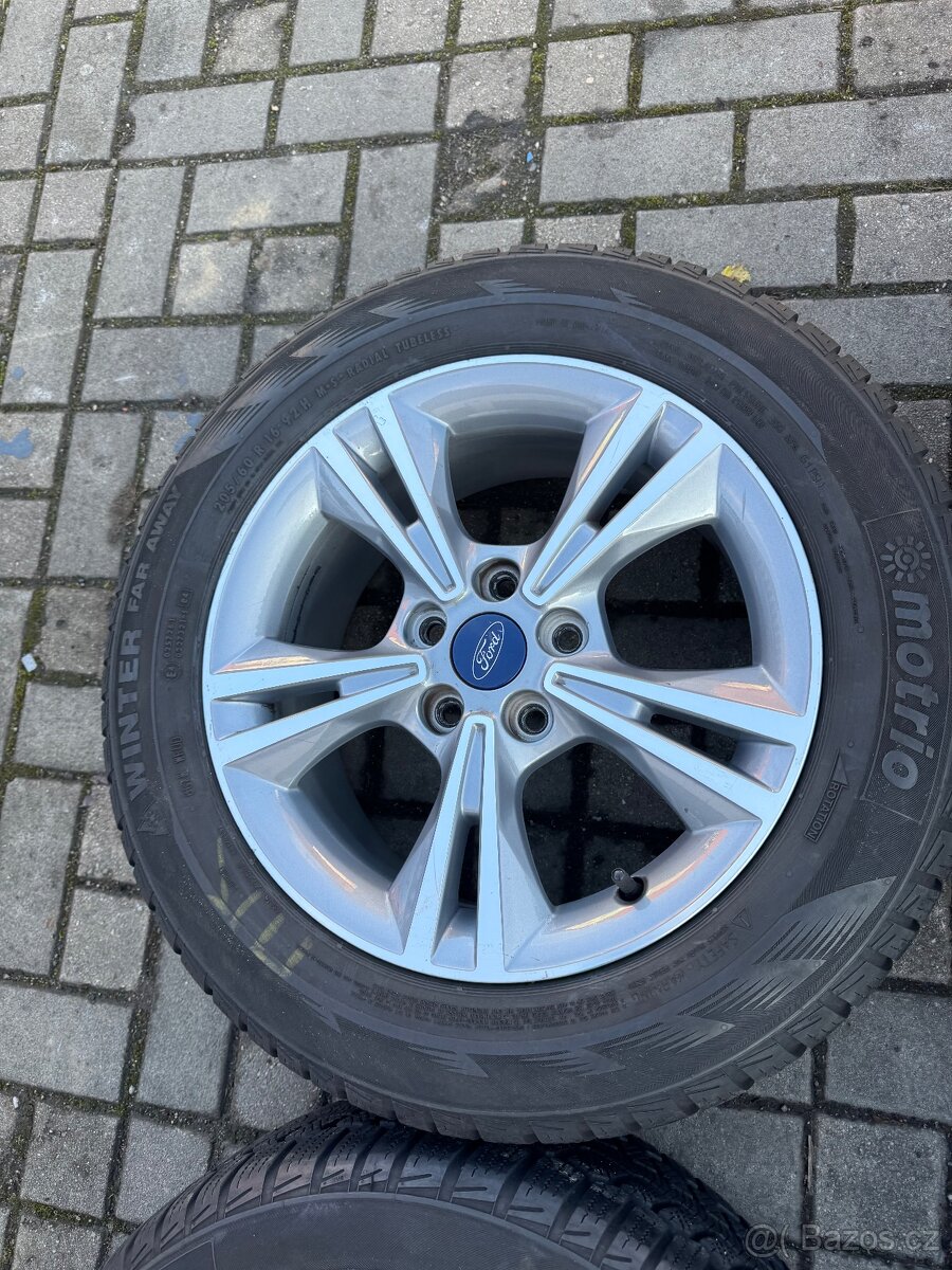 ORIGINÁL Alu Ford Mondeo, Galaxy, Focus - R16, 5x108, ZIMNÍ - 6