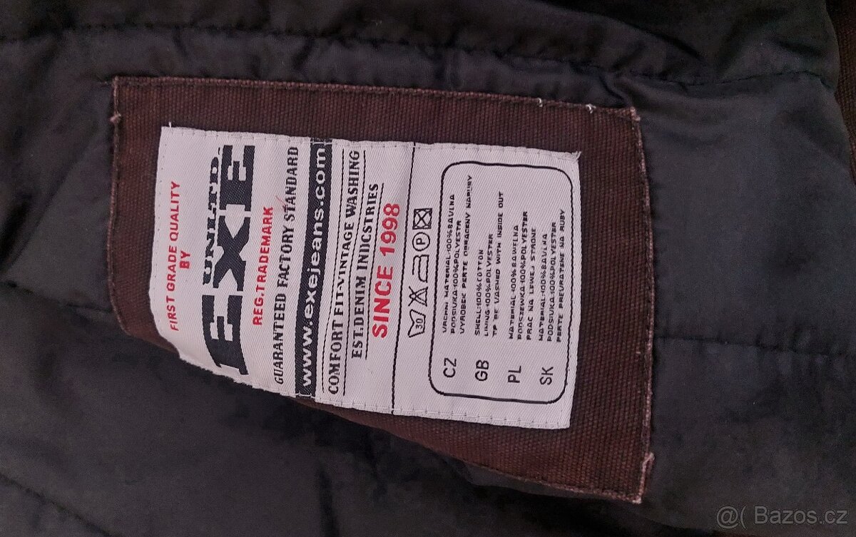 kvalitní pánská Bunda Exe L - 6