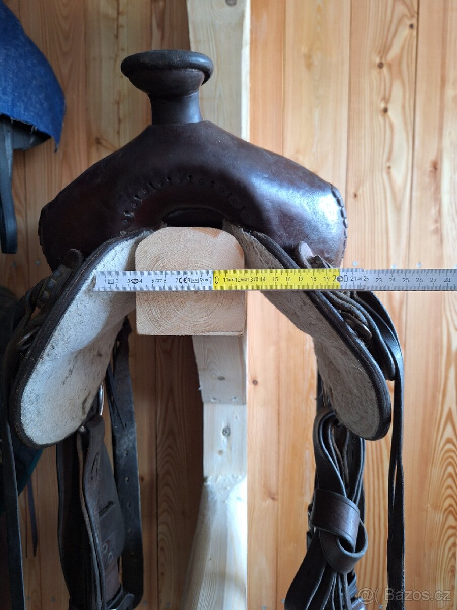 Prodám westernové sedlo 16" - 6