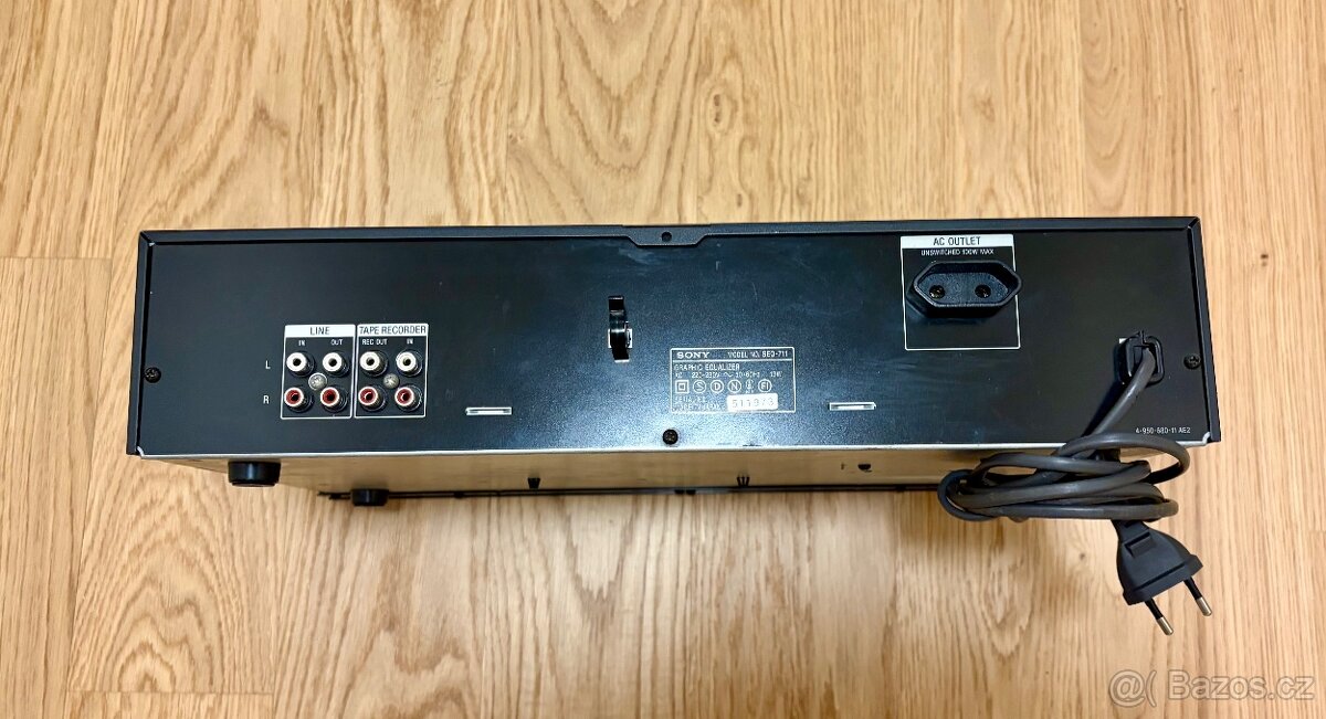 Equalizer seq711 přední panel komplet - 6